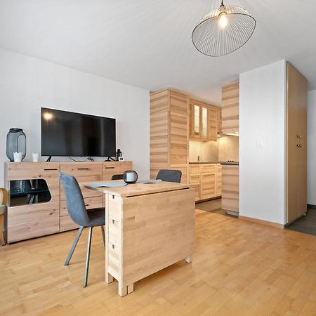 Charmant Studio Renove Situe Dans Les Bains D'Ovronnaz, Immeuble Les Sources Luaran gambar