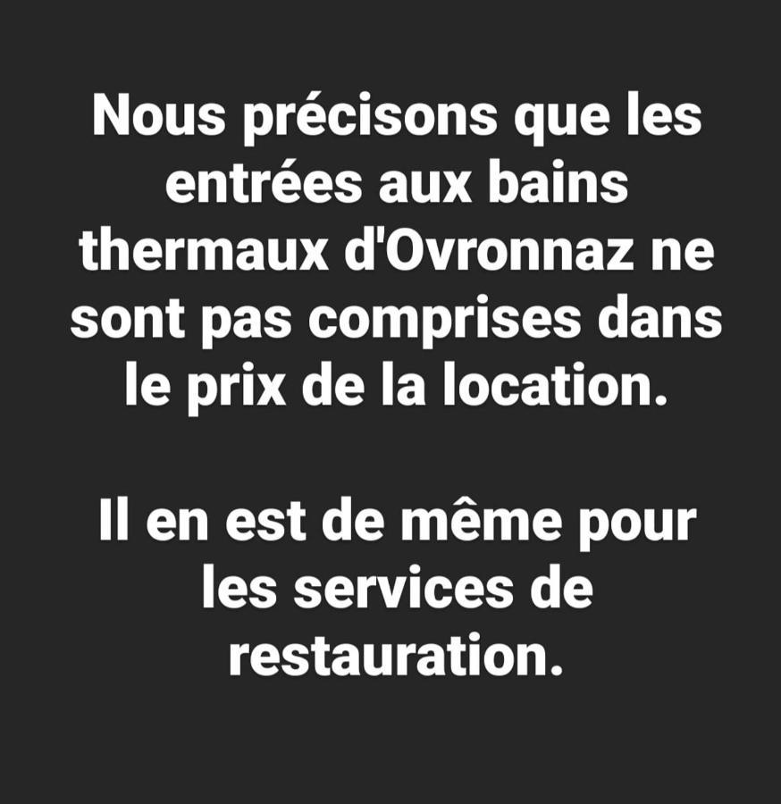 Charmant Studio Renove Situe Dans Les Bains D'Ovronnaz, Immeuble Les Sources Luaran gambar