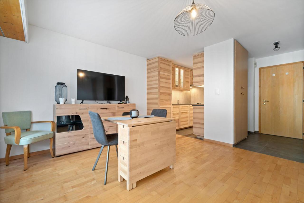 Charmant Studio Renove Situe Dans Les Bains D'Ovronnaz, Immeuble Les Sources Luaran gambar
