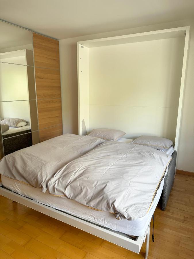 Charmant Studio Renove Situe Dans Les Bains D'Ovronnaz, Immeuble Les Sources Luaran gambar